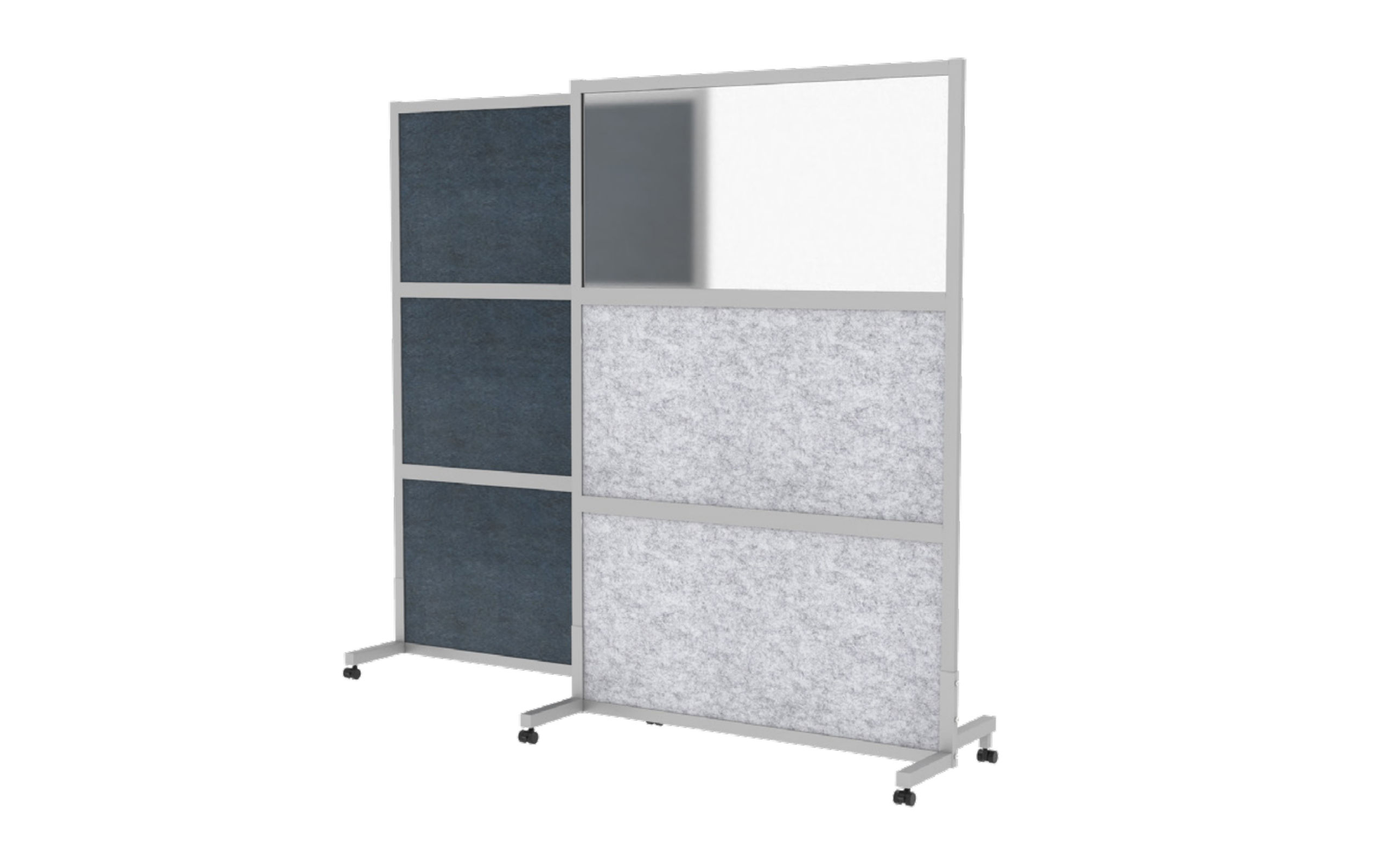 Cloison de bureau mobile