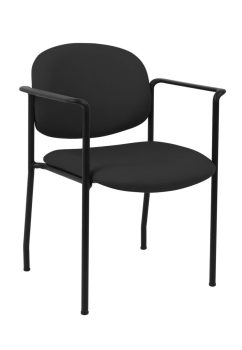 geoStacker with Arms geoCentric Stacker with Arms from ergoCentric. Equipped with Black Frame and Black Seat/Back