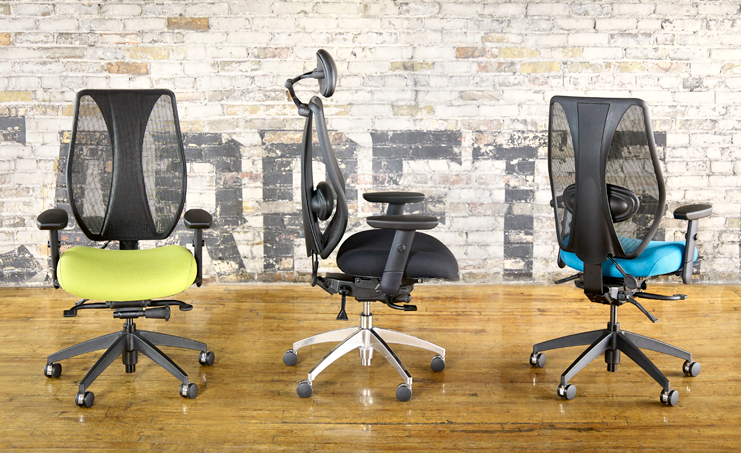 tCentric Hybrid – Mesh Back & Upholstered Seat - Image 6