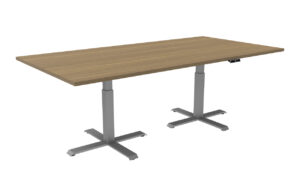 Table de conférence à hauteur réglable