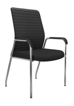 iCentric Mesh Guest Arms iCentric Mesh Guest Chair with Arms from ergoCentric. Equipped with Black Frame and Beige Seat